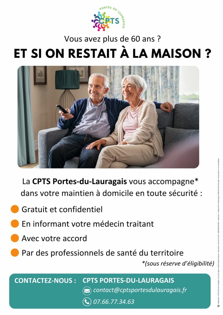 Lire la suite à propos de l’article MAINTIEN A DOMICILE