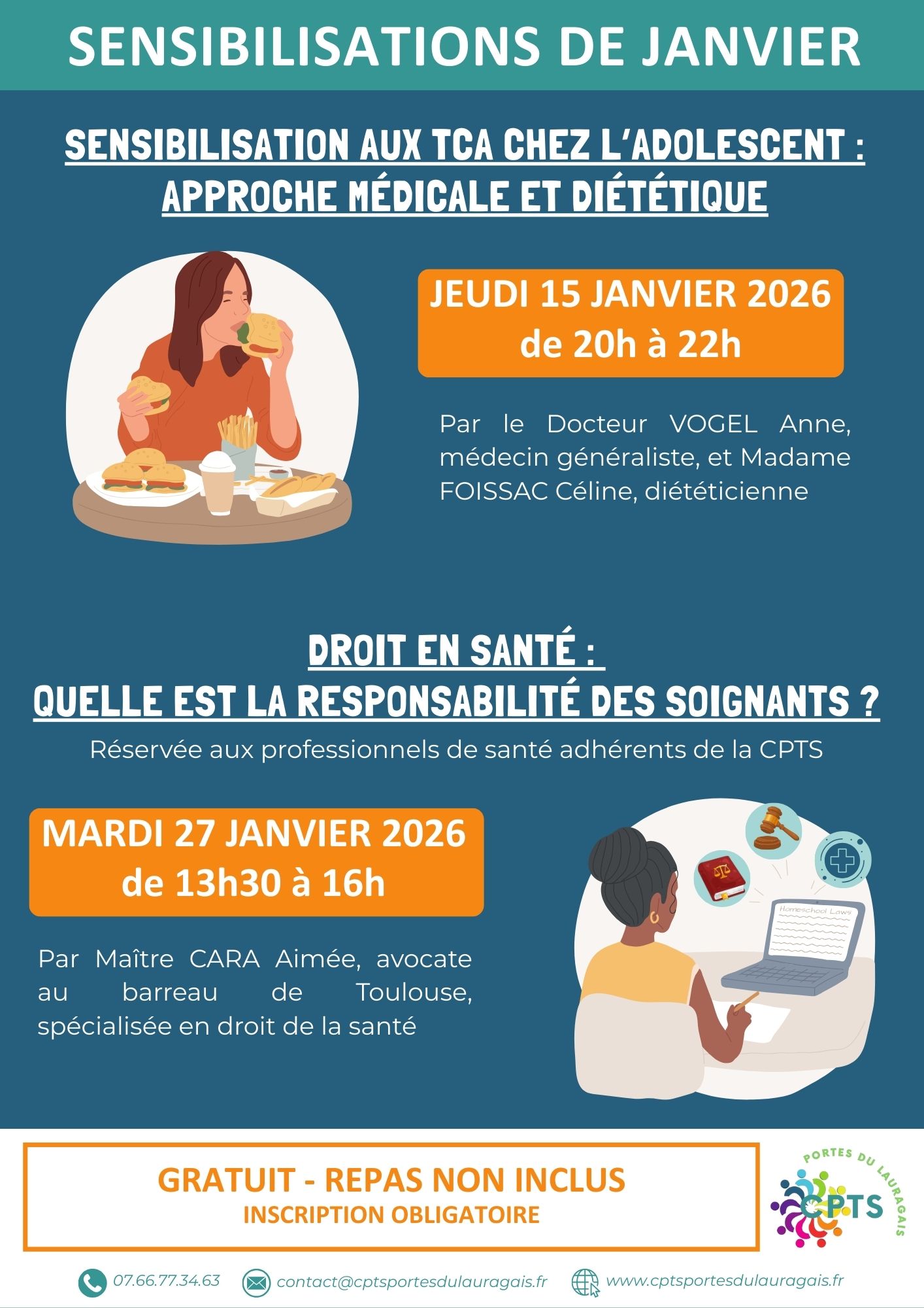affiche formation de janvier