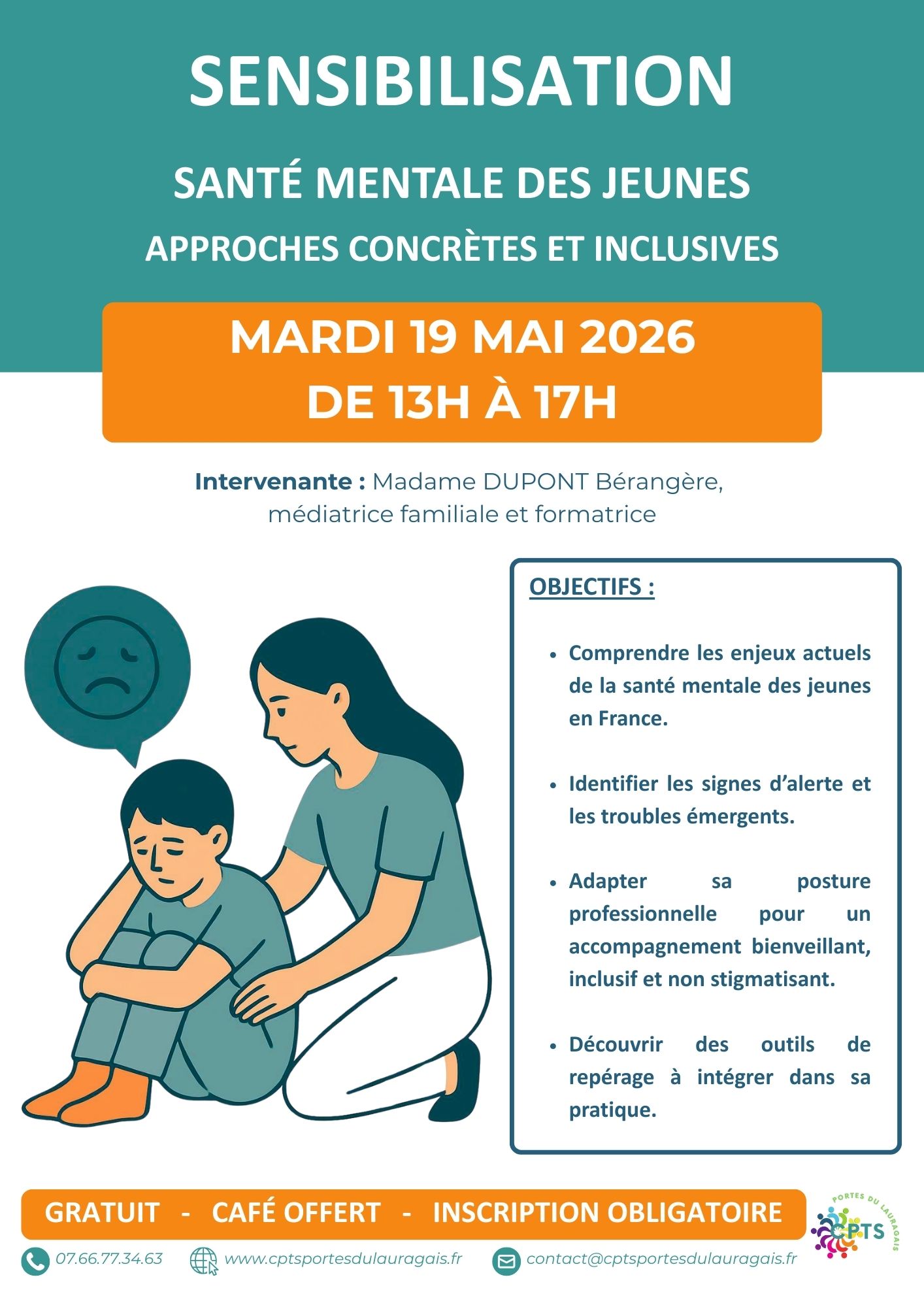 flyer santé mentale des jeunes