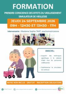 FORMATION SIMULATEUR DE VIEILESSE