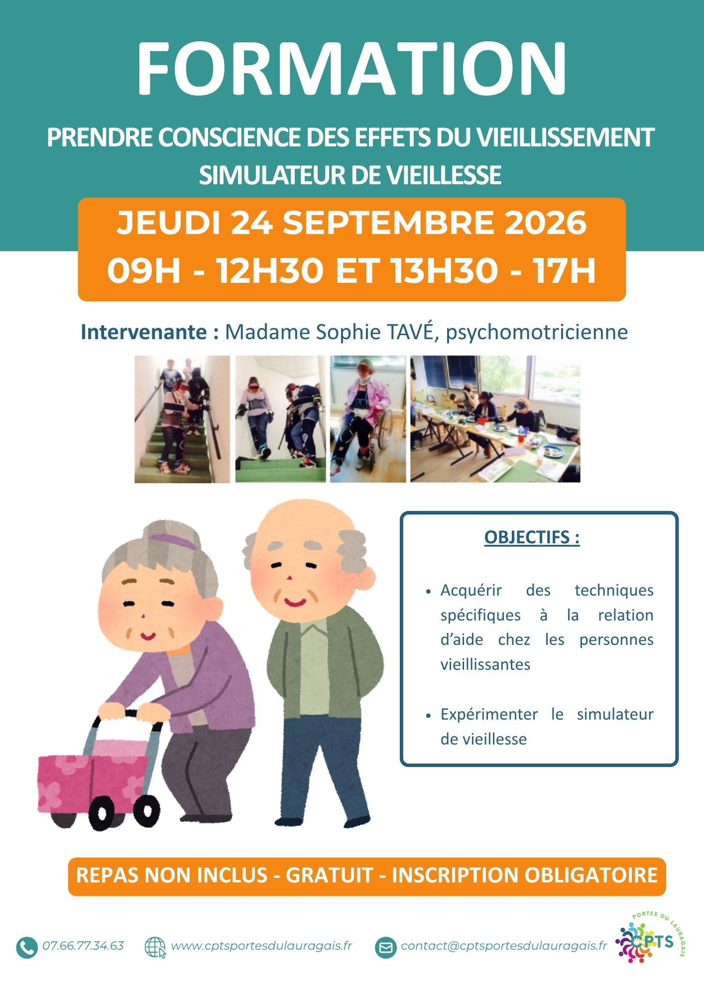 FORMATION SIMULATEUR DE VIEILESSE